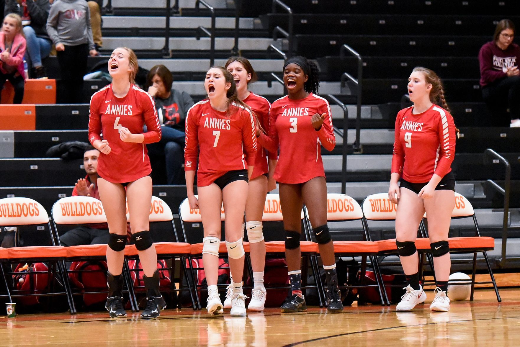 11/06/19 - Girls Volleyball - Illinois Sectional Final -Centralia vs Waterloo